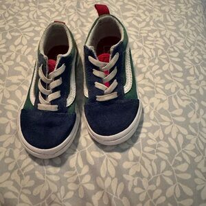 COPY - Vans Yacht Club Old Skool Elastic Lace Shoe size 8 toddler